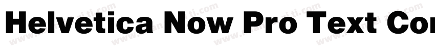 Helvetica Now Pro Text Condensed Me字体转换
